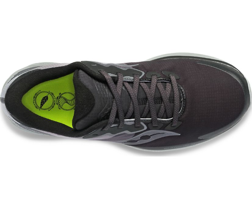 Női Saucony Ride 14 Runshield Futócipő Fekete Szürke | HU 965ILH